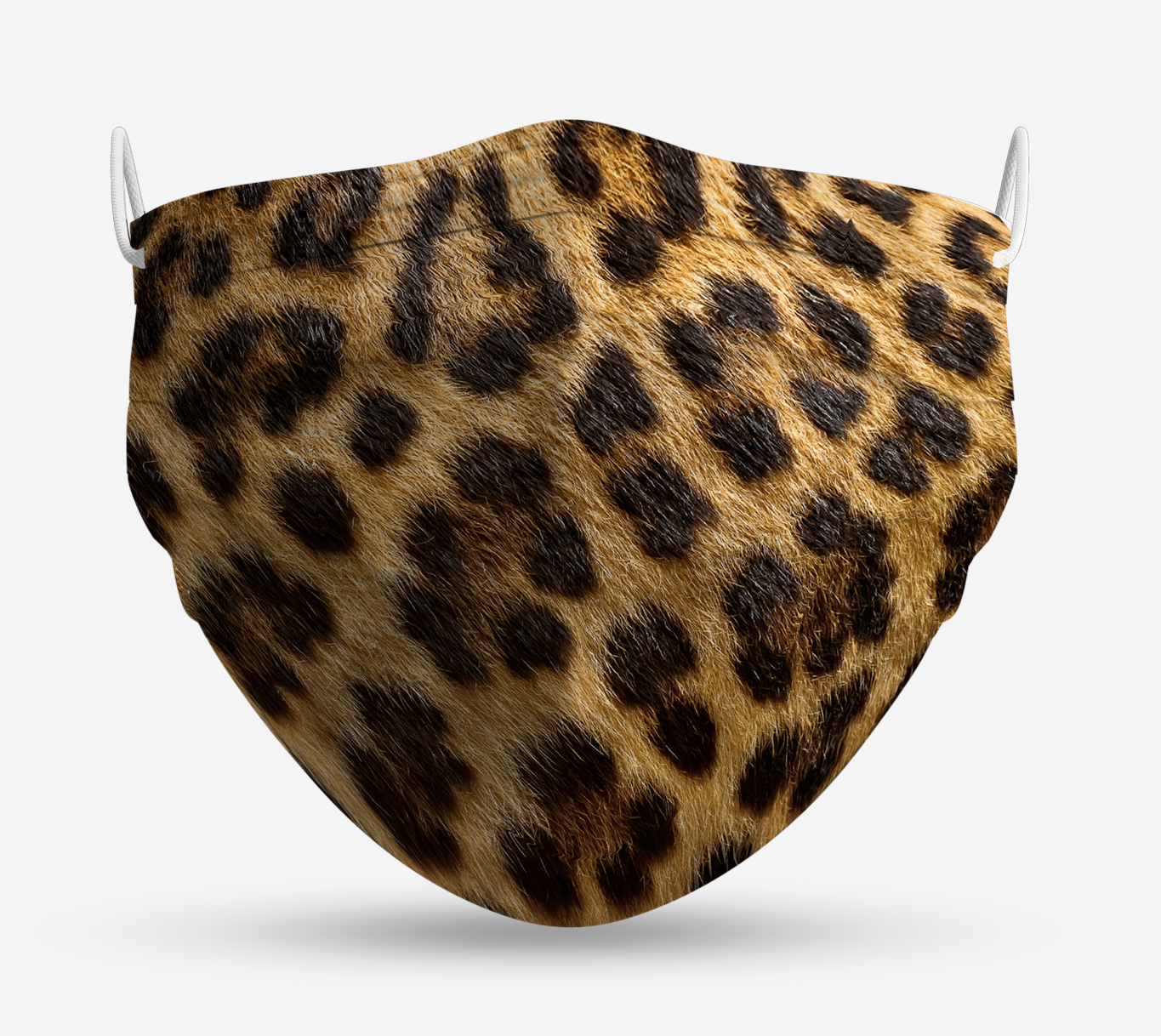 leopardo animal print mascarilla